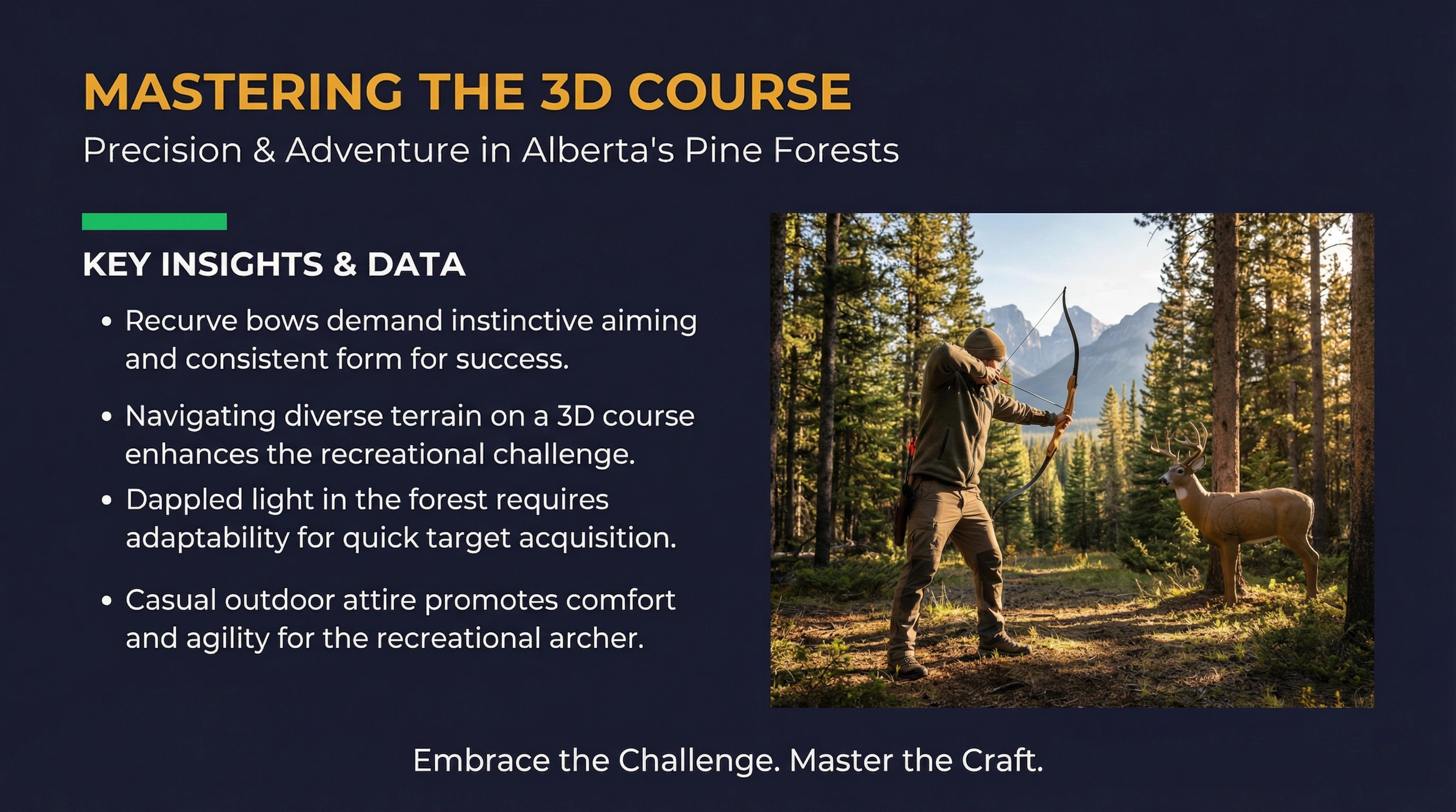 3D Archery in Alberta