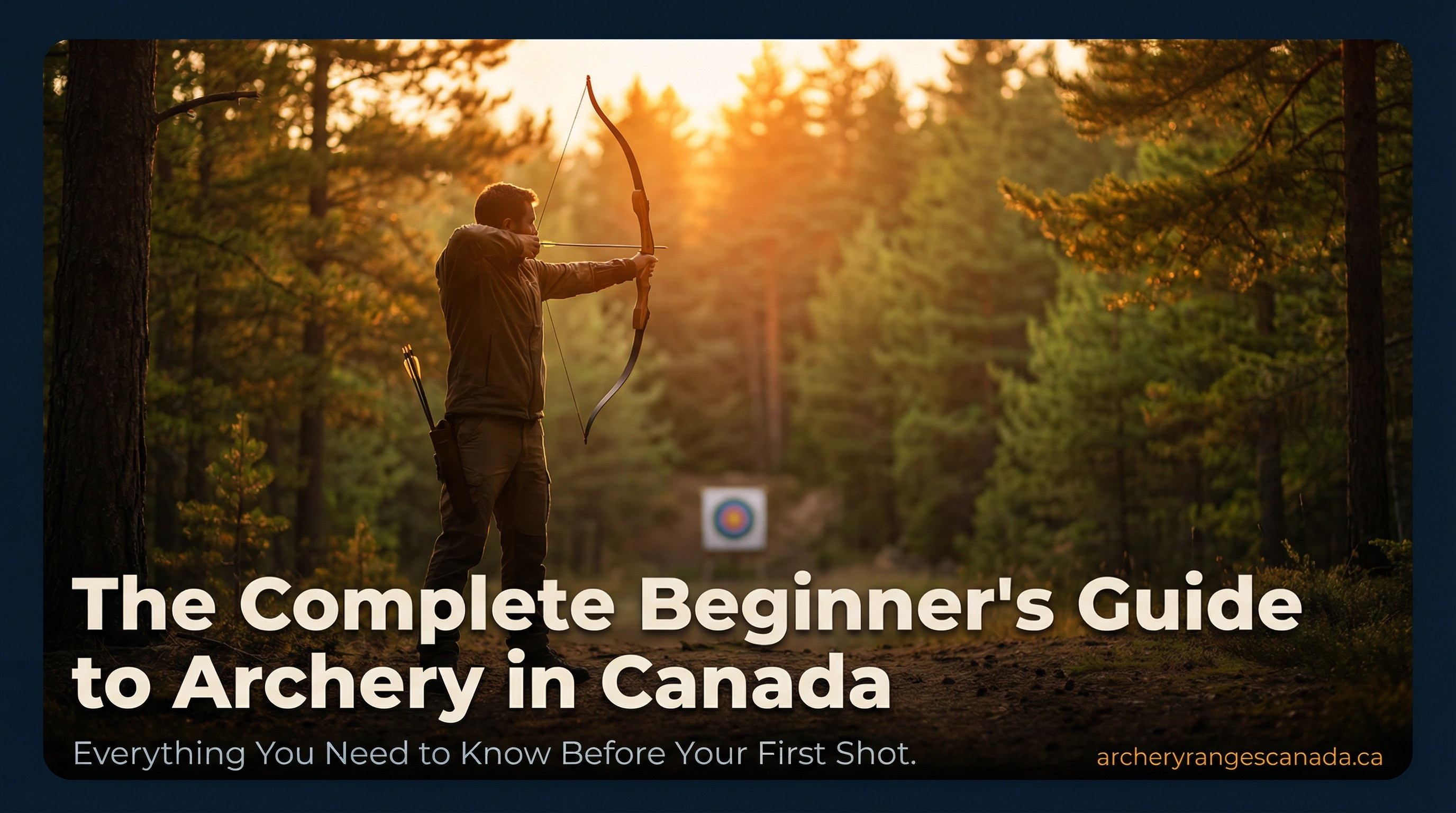 The Complete Beginner's Guide to Archery in Canada: Everything You Need to Know Before Your First Shot