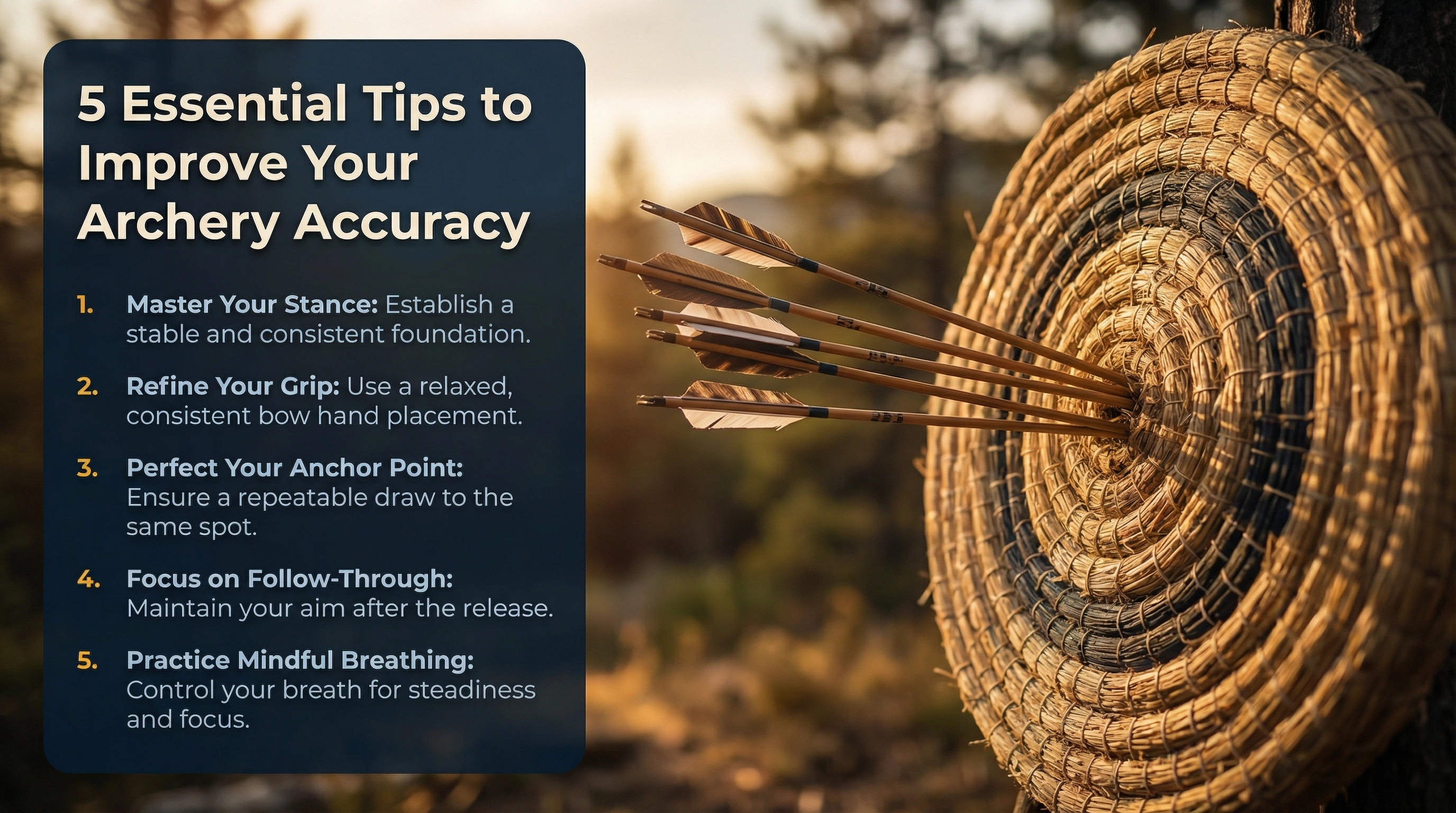 5 Essential Tips to Improve Your Archery Accuracy