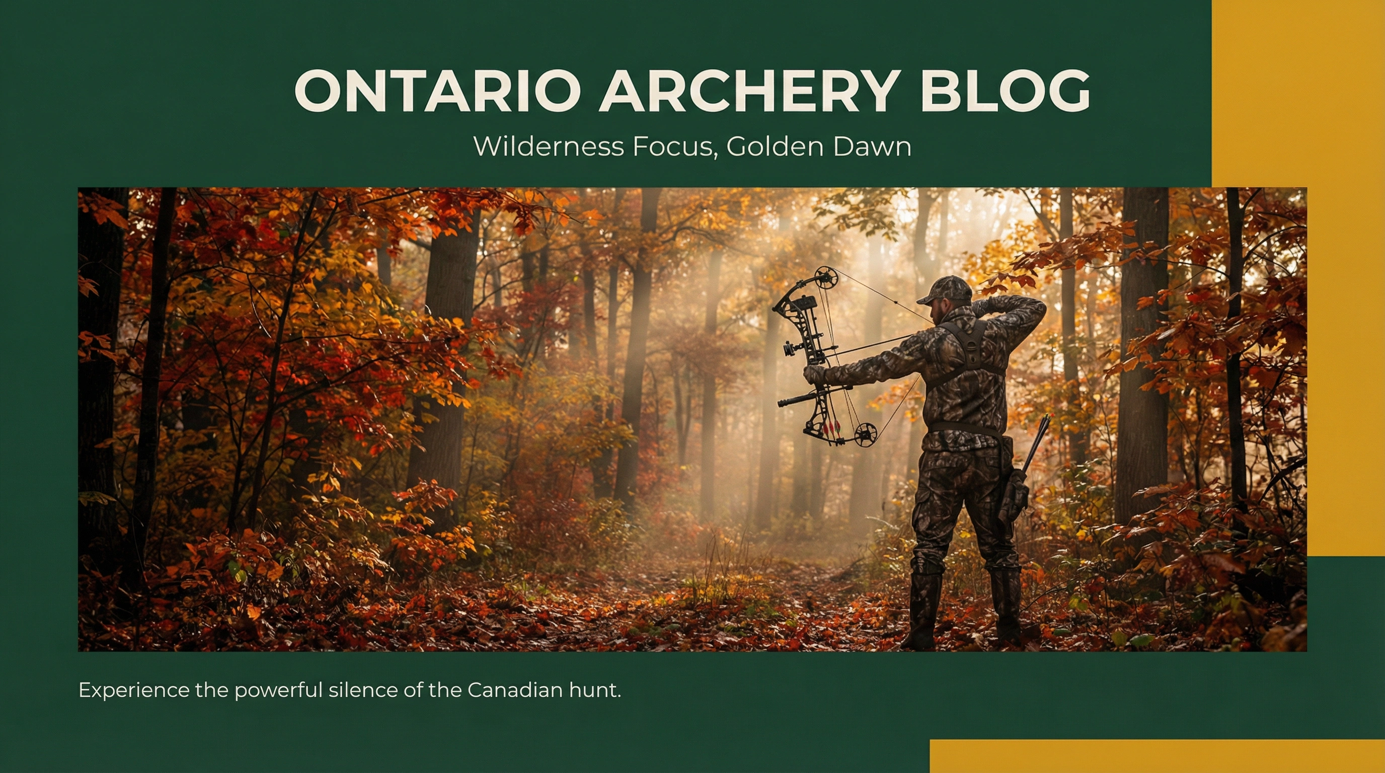 Ontario Bowhunting Season 2026: Dates, WMUs, and Where to Practice