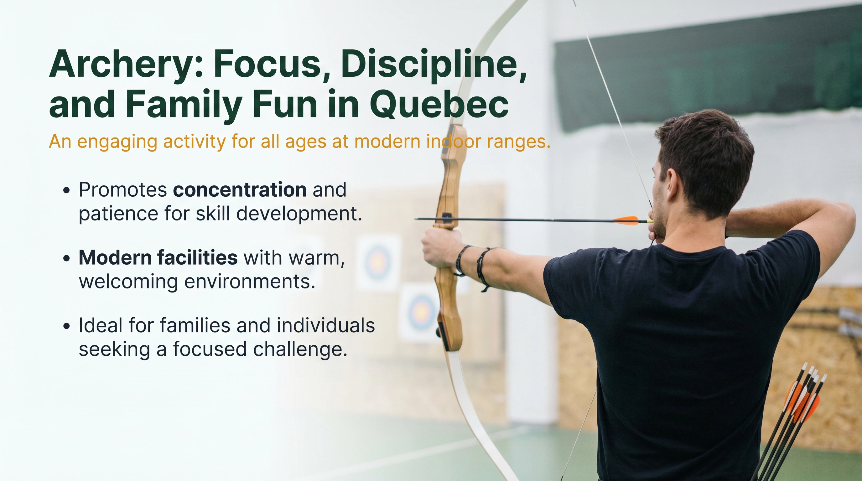 Family Archery in Quebec